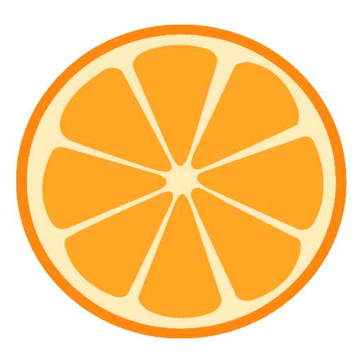 sliced orange