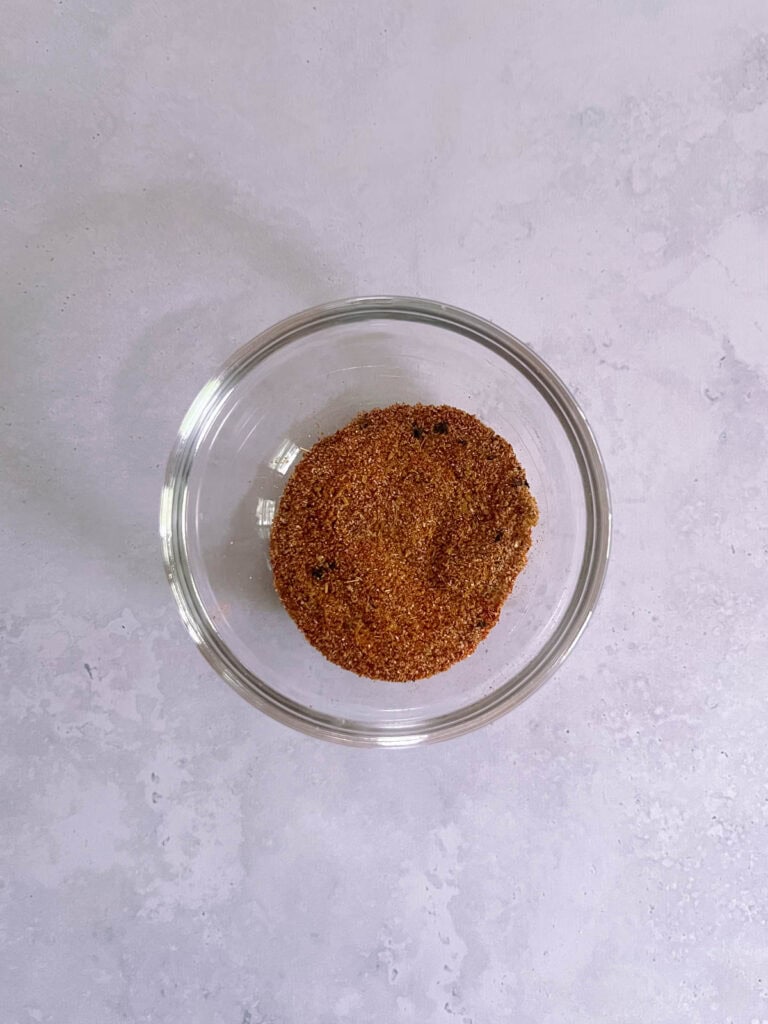 small bowl containing Tex-Mex seasoning blend