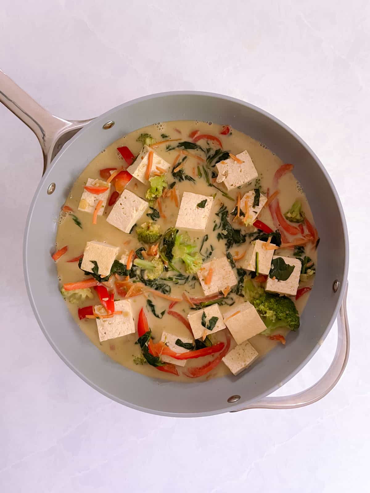 Easy Vegan Green Curry with Tofu and Vegetables - The Essential Vegan
